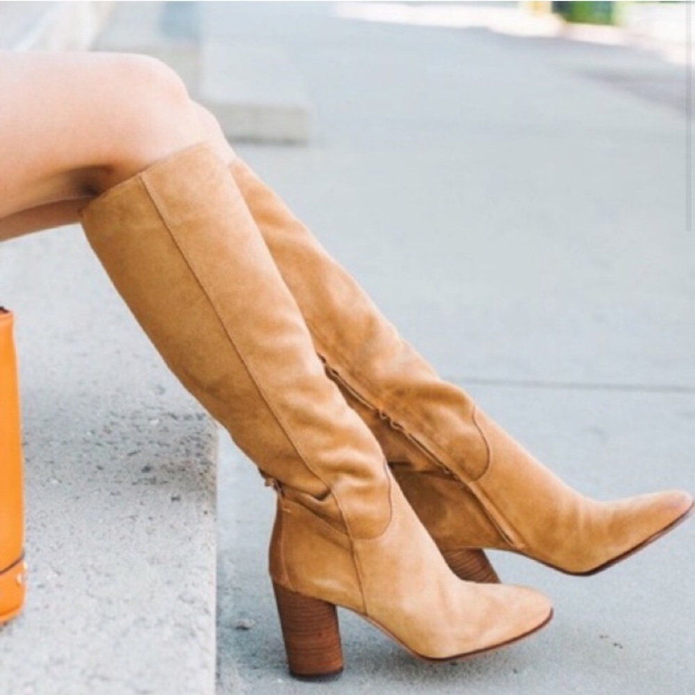 Sam Edelman Camellia Tall Suede Boot